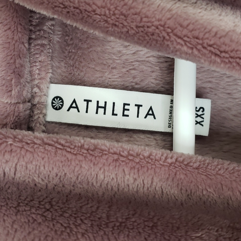 Athleta Double Cozy Karma Funnel Neck Pullover Sweatshirt - Picture 4 of 4